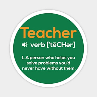 Teacher gift funny saying Magnet